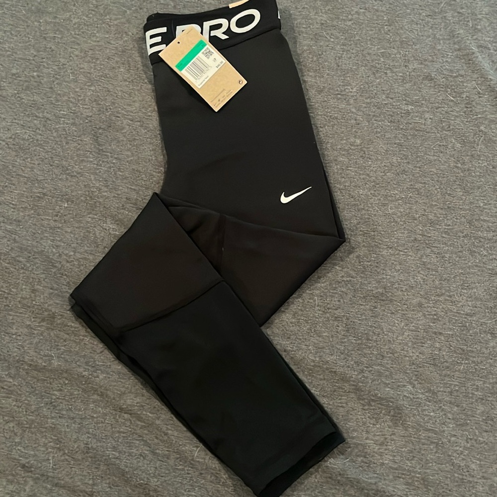 Kids XL Nike Pro Training Tights : Tight Fit Mid Rise Full length NWT